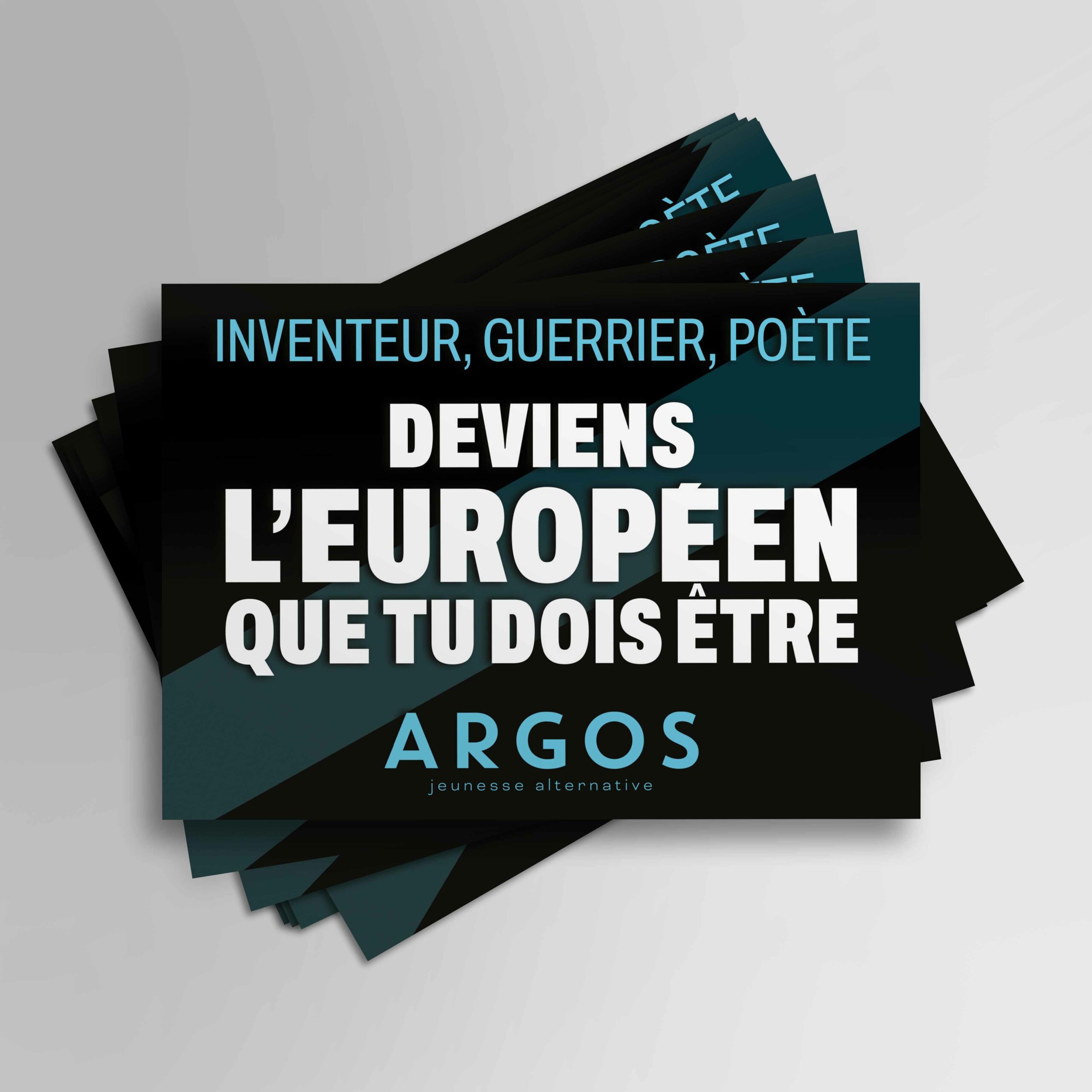 Stickers l’Européen format A6